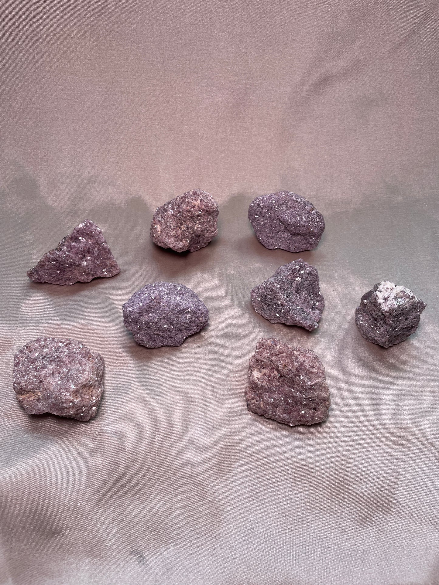 Raw Lepidolite Chunks