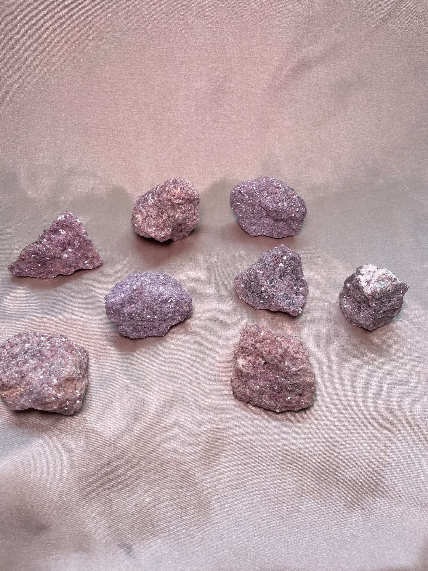 Raw Lepidolite Chunks