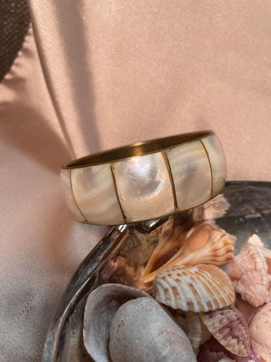 Mother Of Pearl Bangle Bracelet