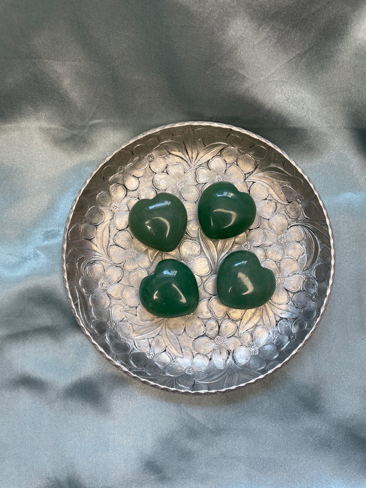 Green Aventurine Heart